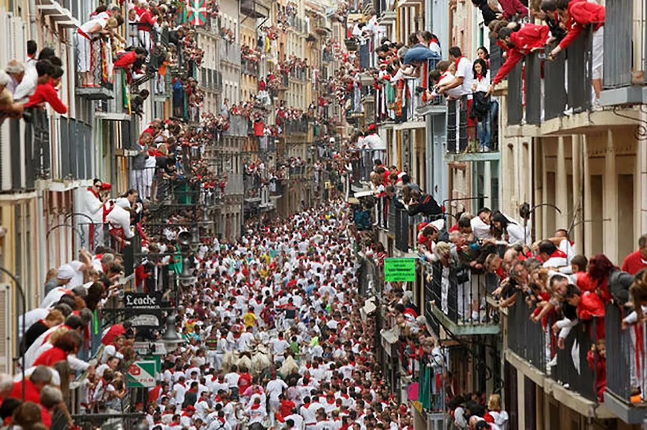 Ferienwohnung Balcon Curva De Estafeta - Centro Pamplona 0*,  Spanien