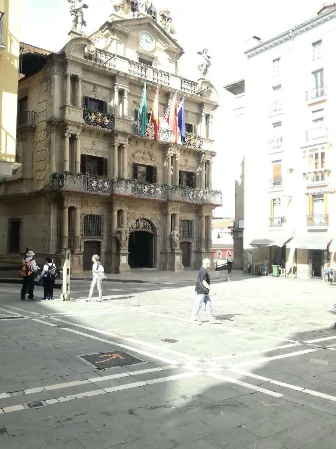 Apartment Ferienwohnung Balcon Curva De Estafeta - Centro Pamplona Spanien