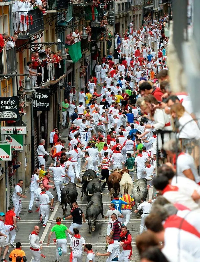 Ferienwohnung Balcon Curva De Estafeta - Centro Pamplona Spanien